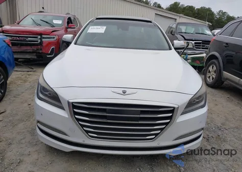 2015 Hyundai Genesis 5.0 из США, поврежденный, VIN KMHGN4JF8FU052984